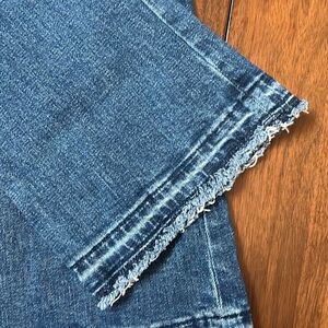 Girls Gap Kids Flare High Rise Jeans.